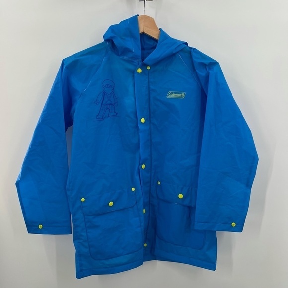 Coleman Youth .15mm Eva Rain Jacket Size Small - Picture 1 of 4